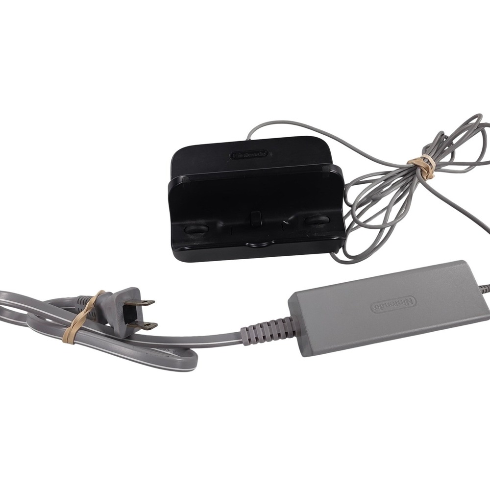 Nintendo Wii U Gamepad Stand Docking Charger And AC Adapter